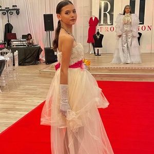 White Spring dress
